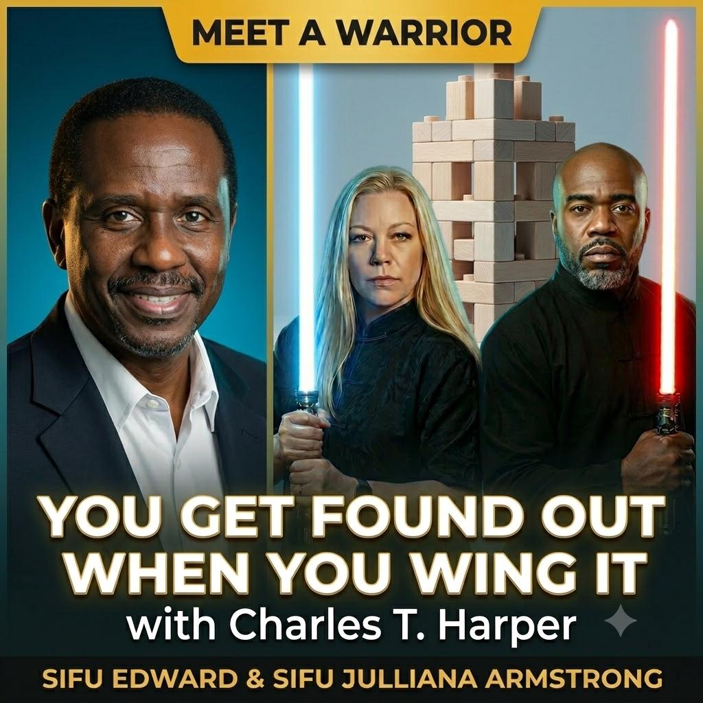 You Get Found Out When You Wing It: Sifu Edward & Sifu Julliana Armstrong Sit Down With Charles T. Harper