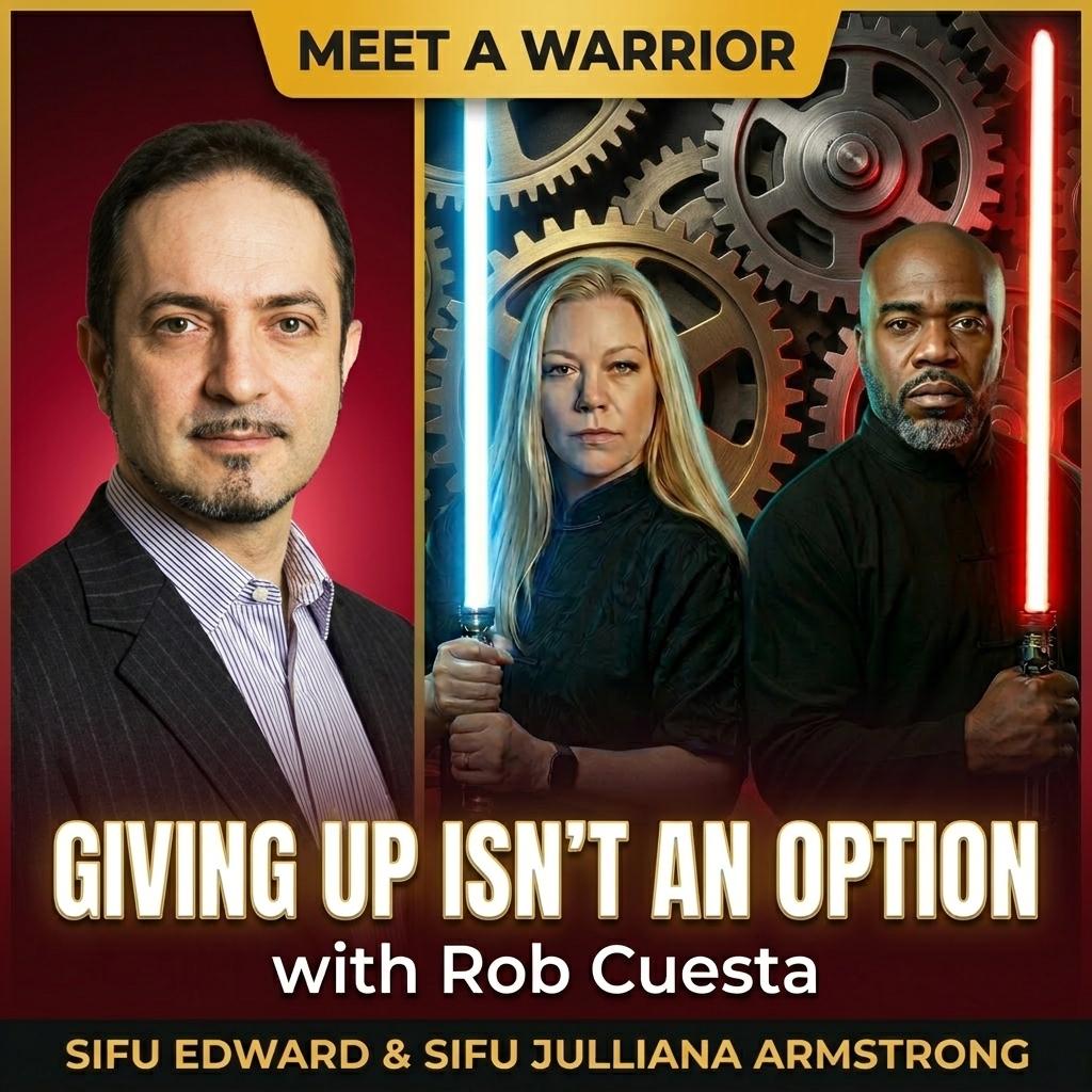 Giving Up Isn't an Option: Sifu Edward & Sifu Julliana Armstrong Sit Down With BrightFlame Books' Rob Cuesta